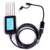 Handheld Soil Tester – Portable Analyzer for Nitrogen (N), Phosphorus (P), Potassium (K), Temperature, Nutrients, Moisture (Capacitive), and pH